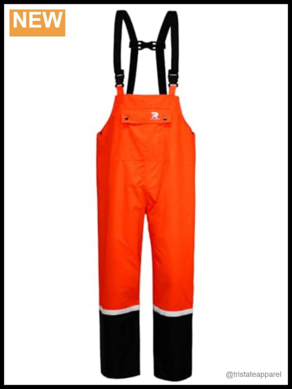 RainRider Waterproof Bib Overalls 150D Oxford Work Pants